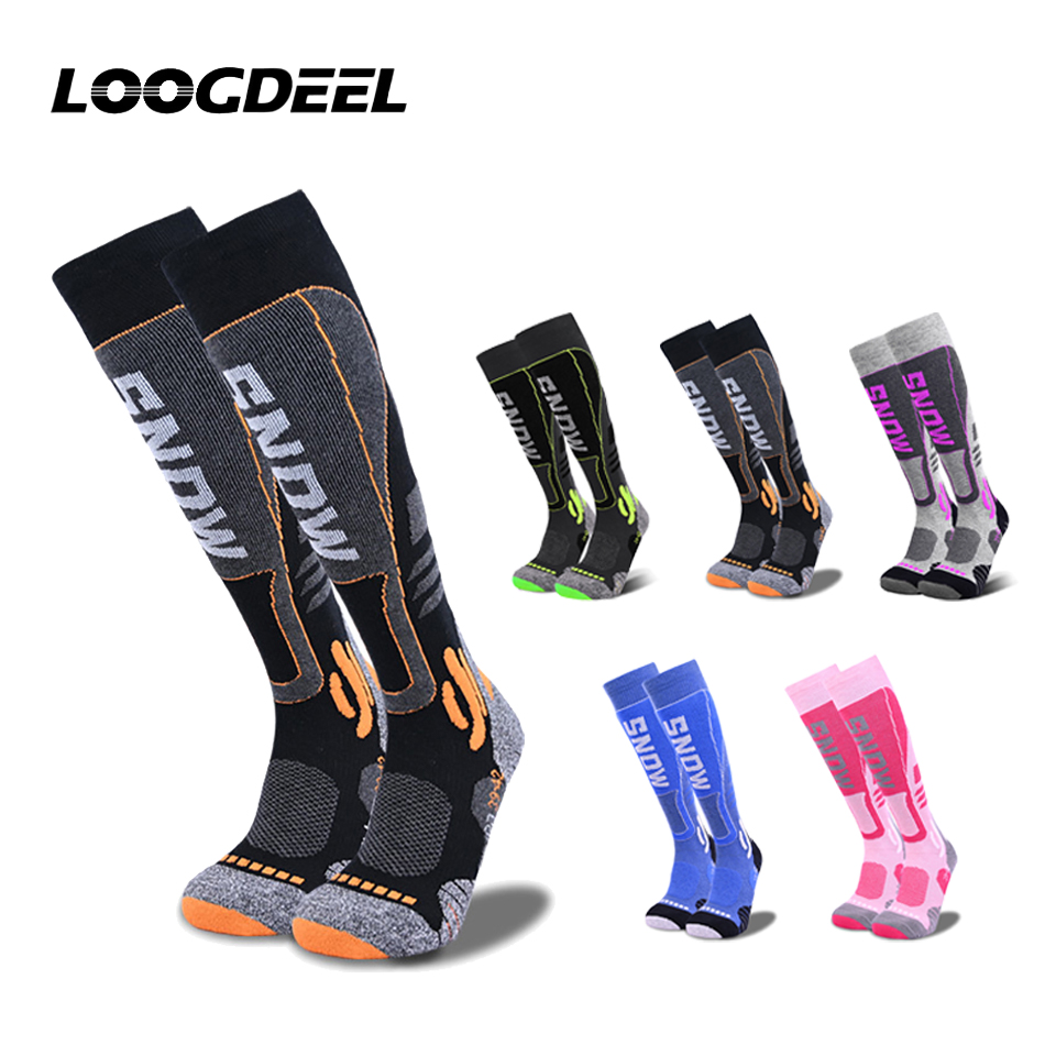 Thermal Sock Winter - Loogdeel Hochwertige Merinowolle Kniehohe Lange Skisocken
