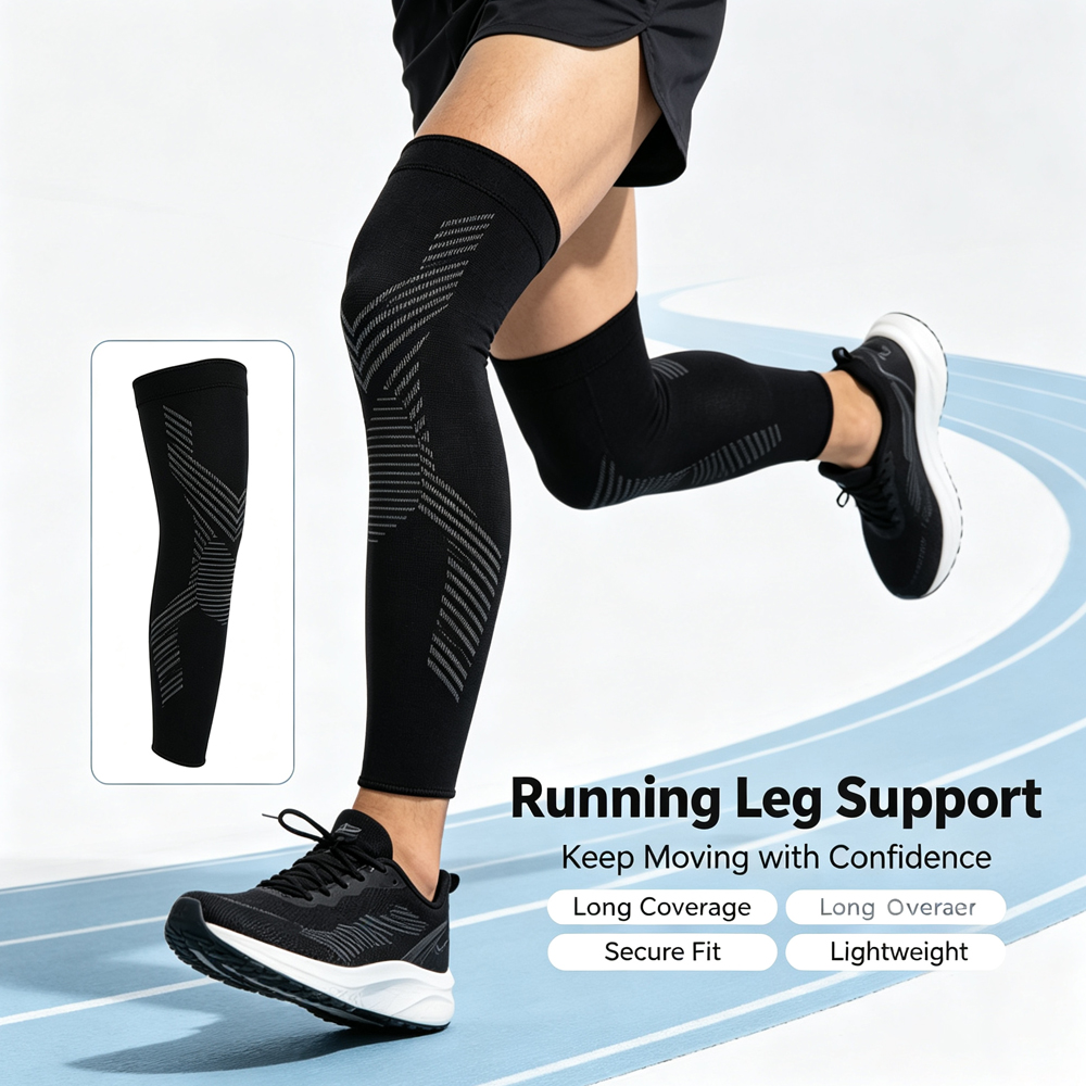Compression Sleeve Calf - 1/2PCS Kompressionshüllen für das gesamte Bein,