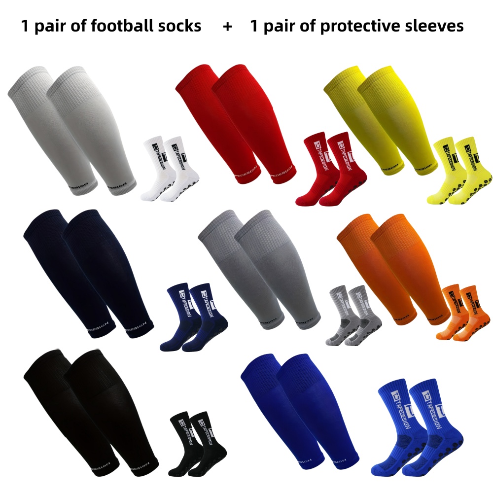 1 Paar Fußballsocken + 1 Paar  – Compression Sleeve Calf Bewertung und Preis