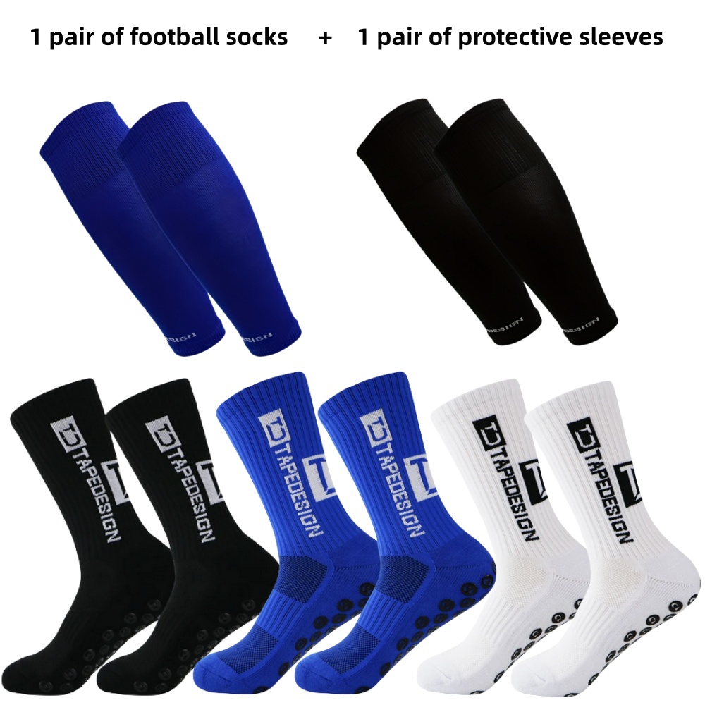 1 Paar Fußballsocken + 1 Paar  – Compression Sleeve Calf Bewertung und Preis