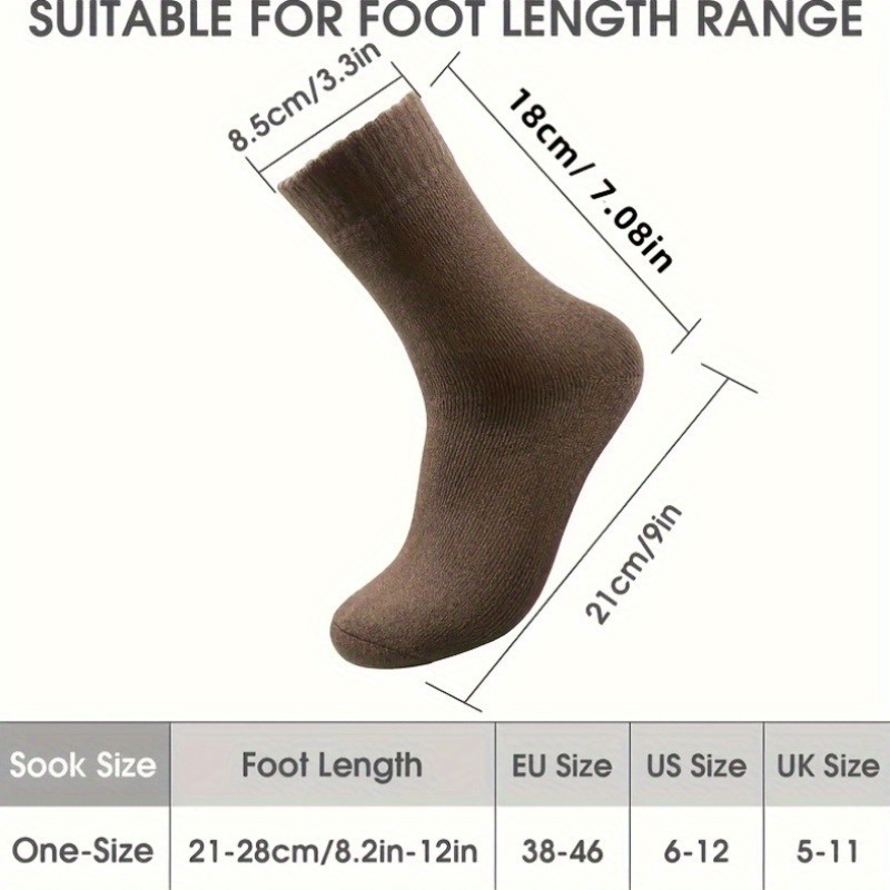 1 Paar dicke Herren-Schneesock – Thermal Sock Winter Bewertung und Preis